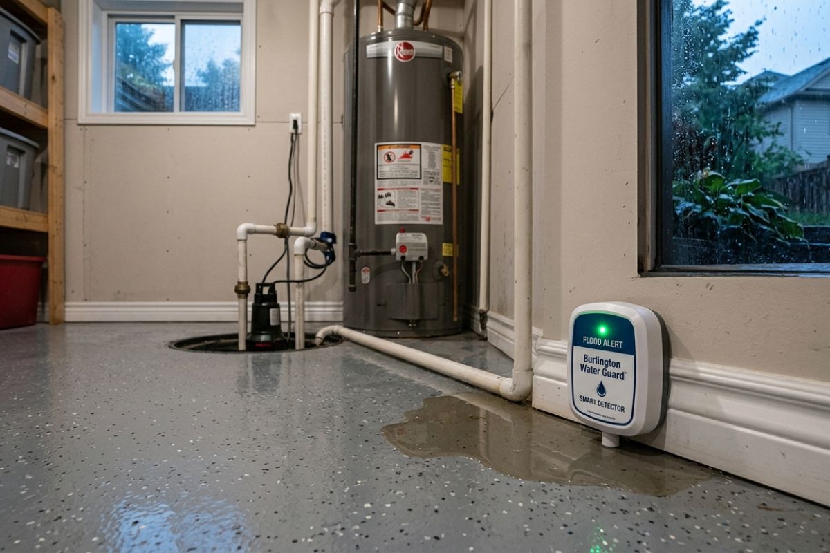 How Flood Detectors Can Save Burlington Homeowners Thousands in Water Damage